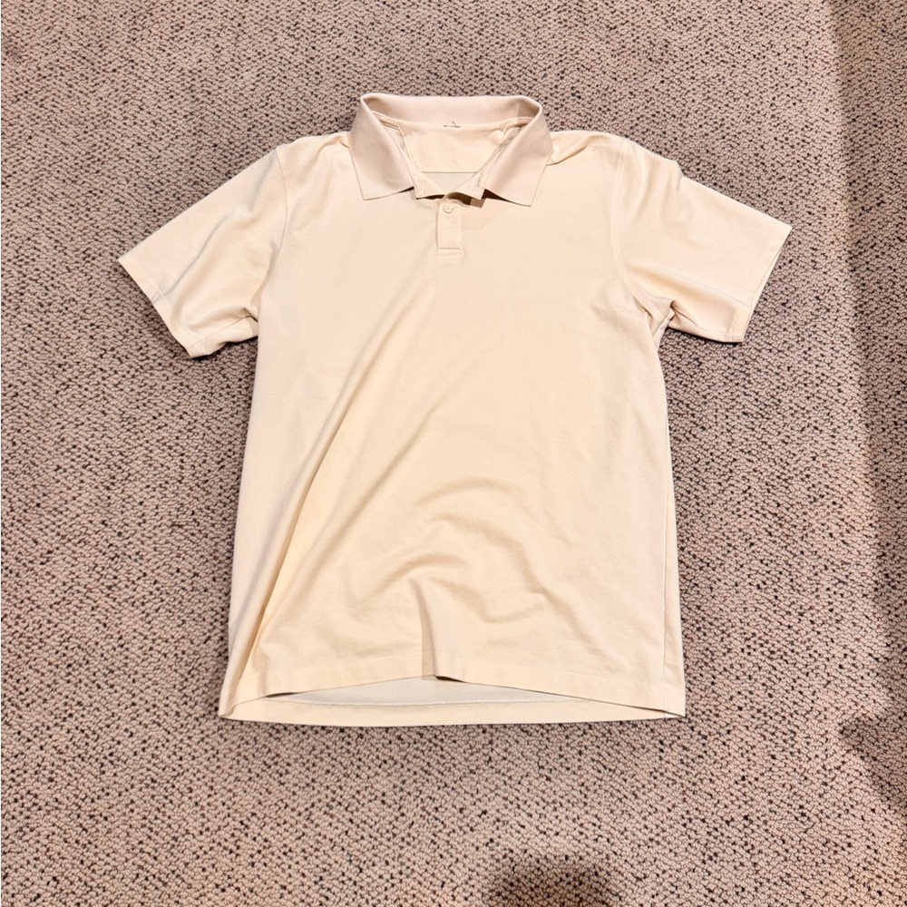 lululemon athletica Men's Yellow Polo Shirt